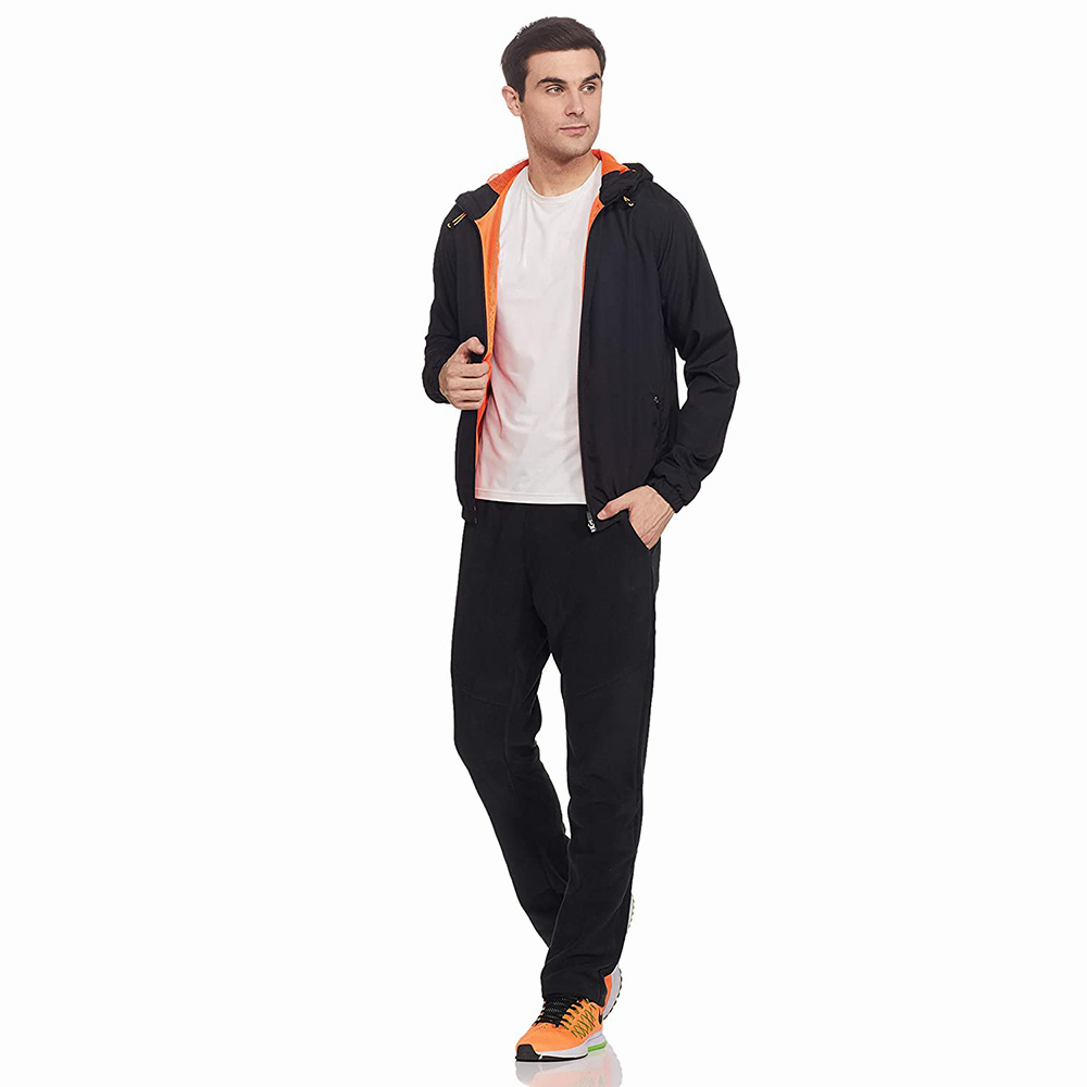Hestic Sports Wear Summer Hiking Farm Work Rain Jacket Man PU Hooded Rainsuit Pants Outdoor Hunter Fashion Mens Raincoat